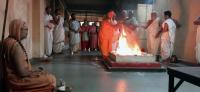 Adhivasa Homa, Sannidhya Homa, and Purnahuti